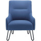 Pearl Fabric Breakout Reception Chair