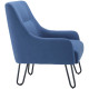 Pearl Fabric Breakout Reception Chair