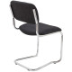Summit Cantilever Stacking Fabric Visitor Chair 