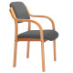 Renwa Wooden Visitor Chair 