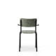 Bourbon Vintage Style Suede Chair With Arms