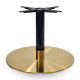 Cava Black And Gold Round Table Base