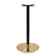 Cava Black And Gold Round Table Base