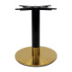 Cava Black And Gold Round Table Base