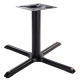 Phoenix Black Cruciform Large Table Base - Max Top Size: 1000mm Diameter / 900mm Square