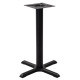 Phoenix Black Cruciform Small Table Base Max Top Size: 800mm Diameter / 700mm Square