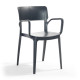 Vivo All Weather Bistro Stacking Armchair