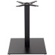Forza Black Cast Iron Rectangle Table Base