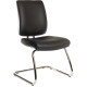 Ergo Deluxe Leather Heavy Duty 160KG Visitor Chair