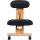 Posture Wooden Kneeling Chair Charcoal