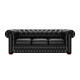 Classic Button Back 3 Seater Sofa