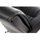 Milan Black Leather Executive Chair
