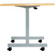 Olton 1400mm Wide D-End Tilt Top Table