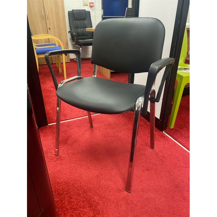 Iso Vinyl Wipe Clean Stacking Chairs 