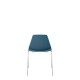 Polypropylene Shell Chair 4-Leg Chrome Steel Frame