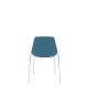 Polypropylene Shell Chair 4-Leg Chrome Steel Frame