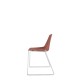 Polypropylene Shell Chair Chrome Steel Skid Frame