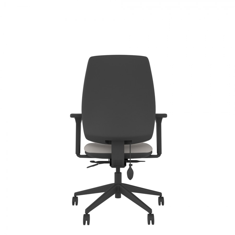 Axent upholstered Chair With Seat Slide and Height Adjustable Arms