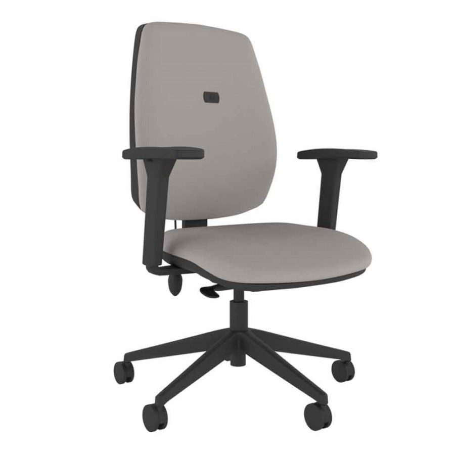 Axent upholstered Chair With Seat Slide and Height Adjustable Arms