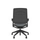 Designer Mesh Back Chair - Black