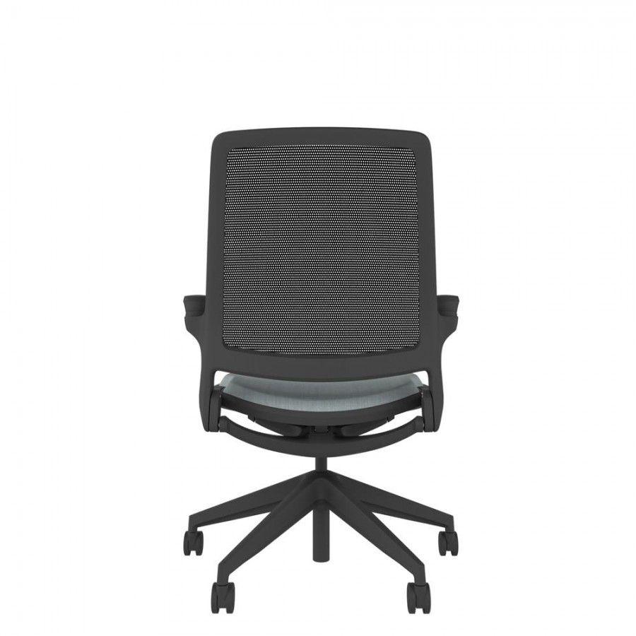 Designer Mesh Back Chair - Black