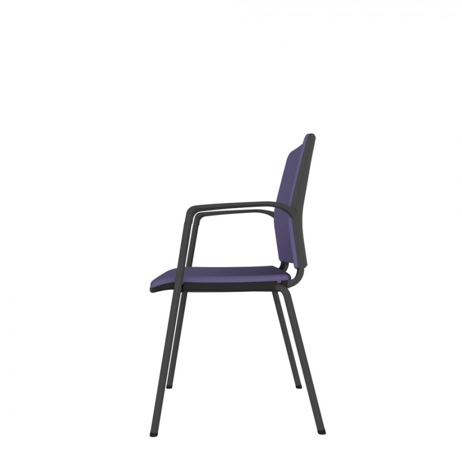 Upholstered Chair With 4-Leg Frame