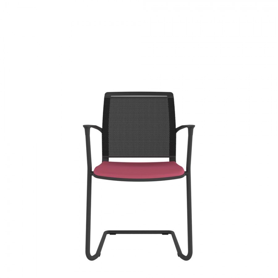 Mesh Back Chair With Cantilever Frame