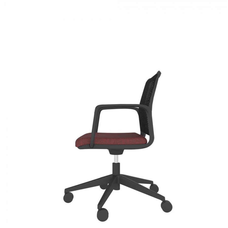 Black Shell Mesh Back Task Chair