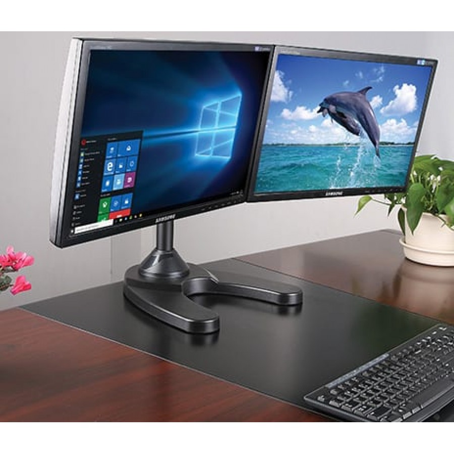 Double LCS LED Monitor Arm Stand