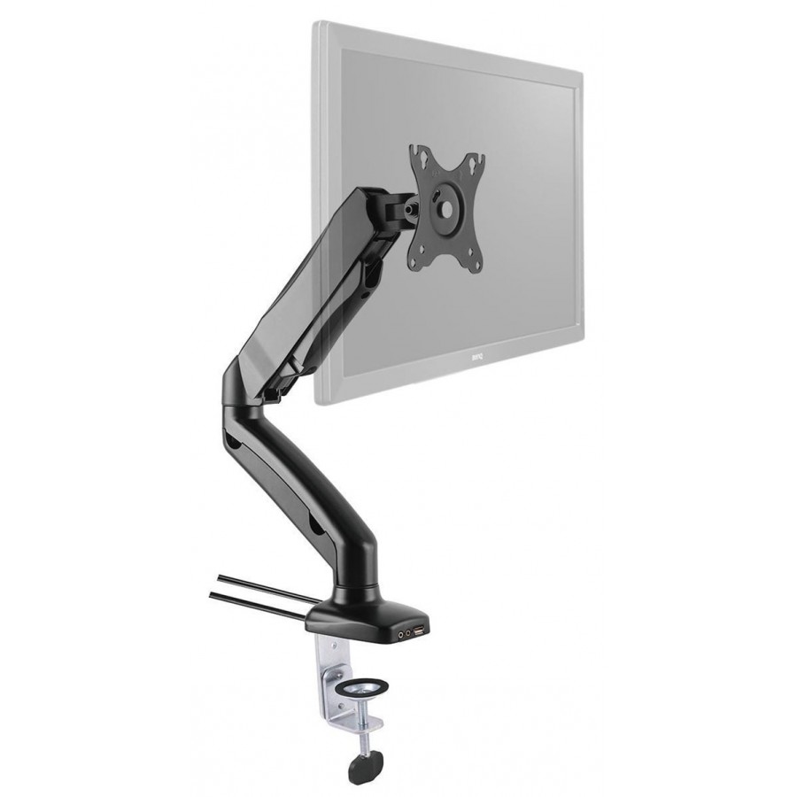 Single Gas Spring LCD Monitor Arm Stand