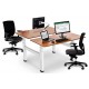 Quad-Motor Back 2 Back Height Adjustable Desk Frame (frame only) 