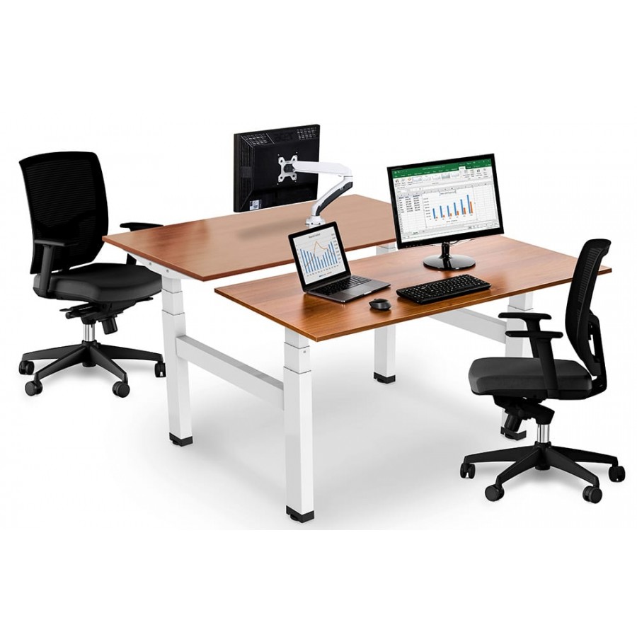 Quad-Motor Back 2 Back Height Adjustable Desk Frame (frame only) 