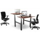 Quad-Motor Back 2 Back Height Adjustable Desk Frame (frame only) 