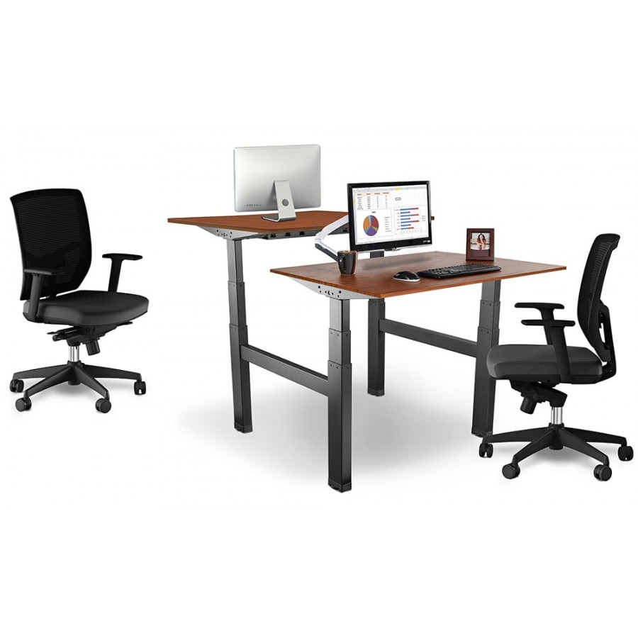 Quad-Motor Back 2 Back Height Adjustable Desk Frame (frame only) 