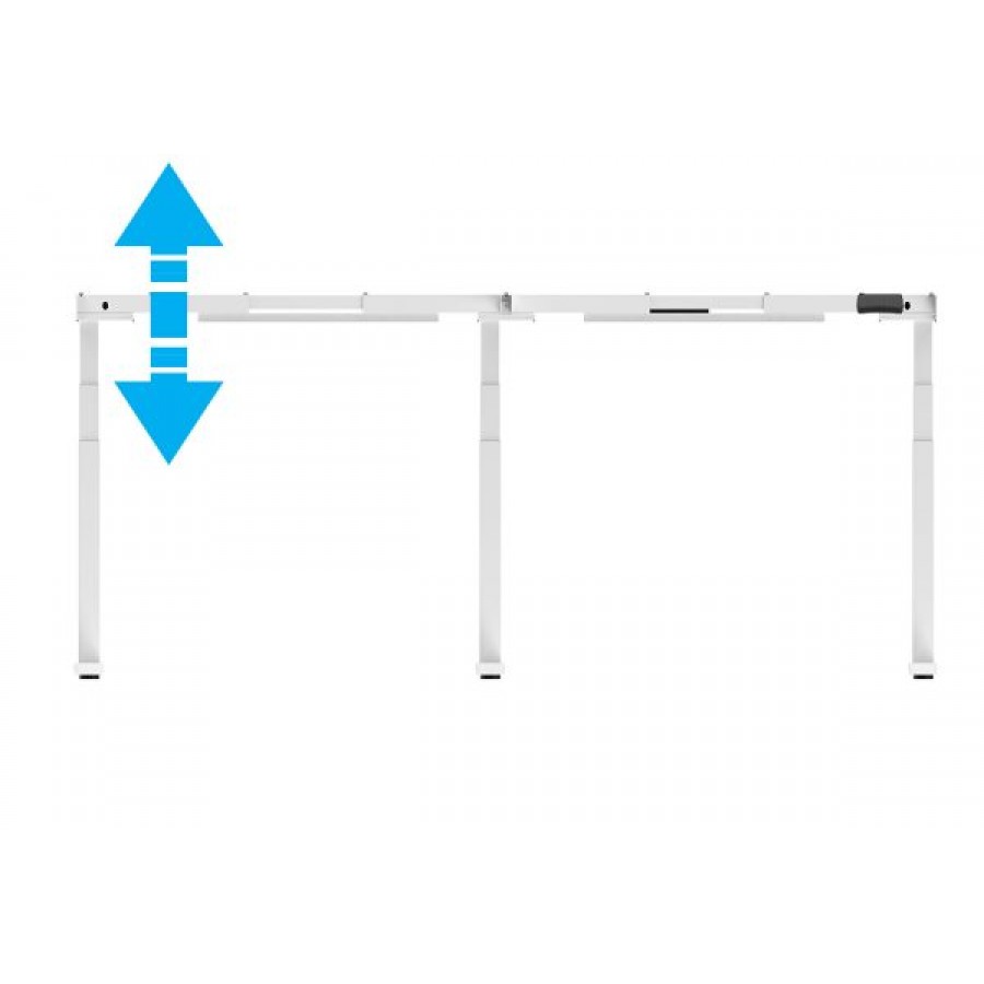 Triple-motor Electric Height Adjustable Meeting Table (FRAME ONLY)