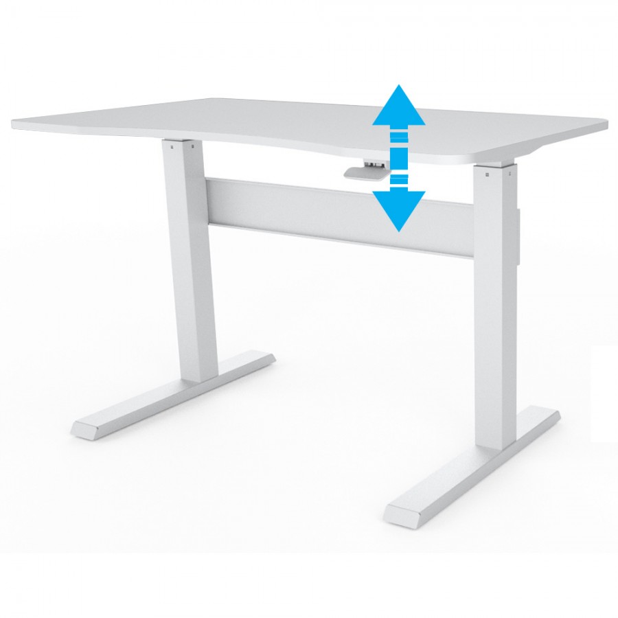 Gas Spring Height Adjustable Standing Desk 