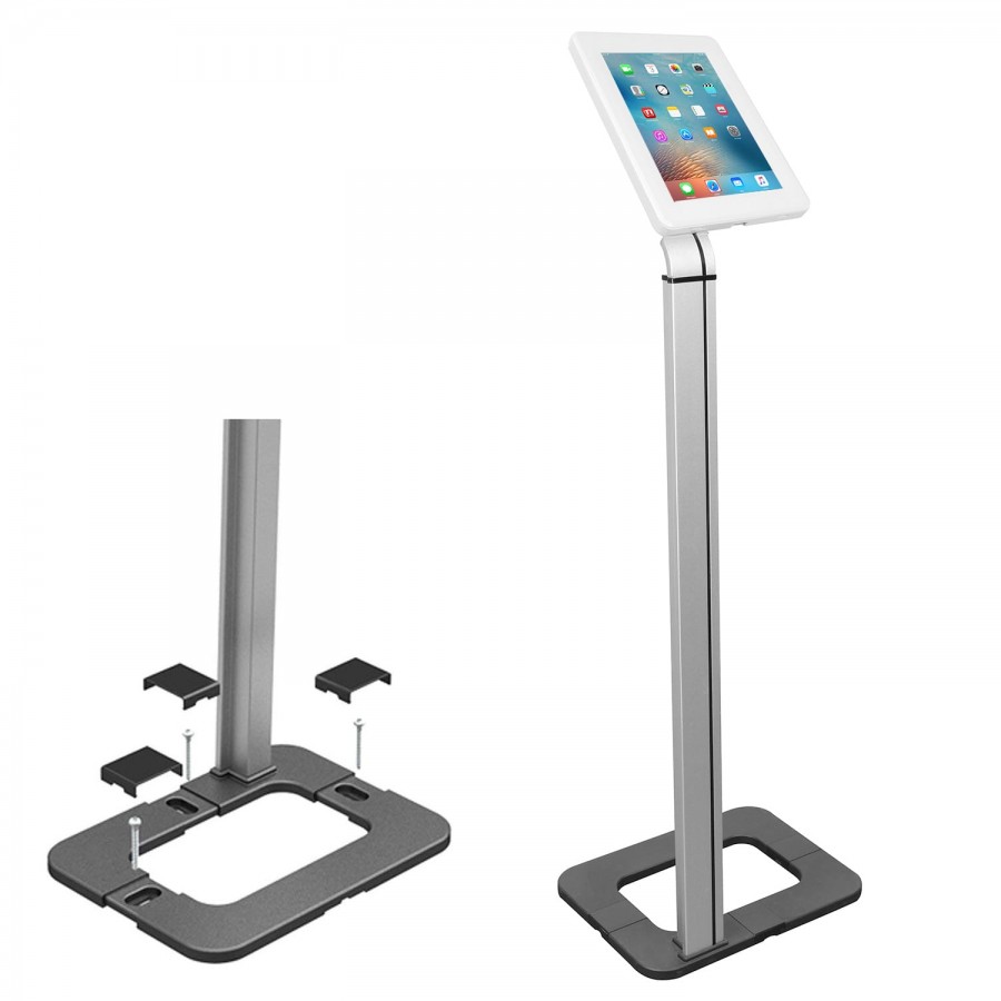 Brateck PAD1501-series Anti-theft Universal Tablet Kiosk / Floor Stands Aluminium