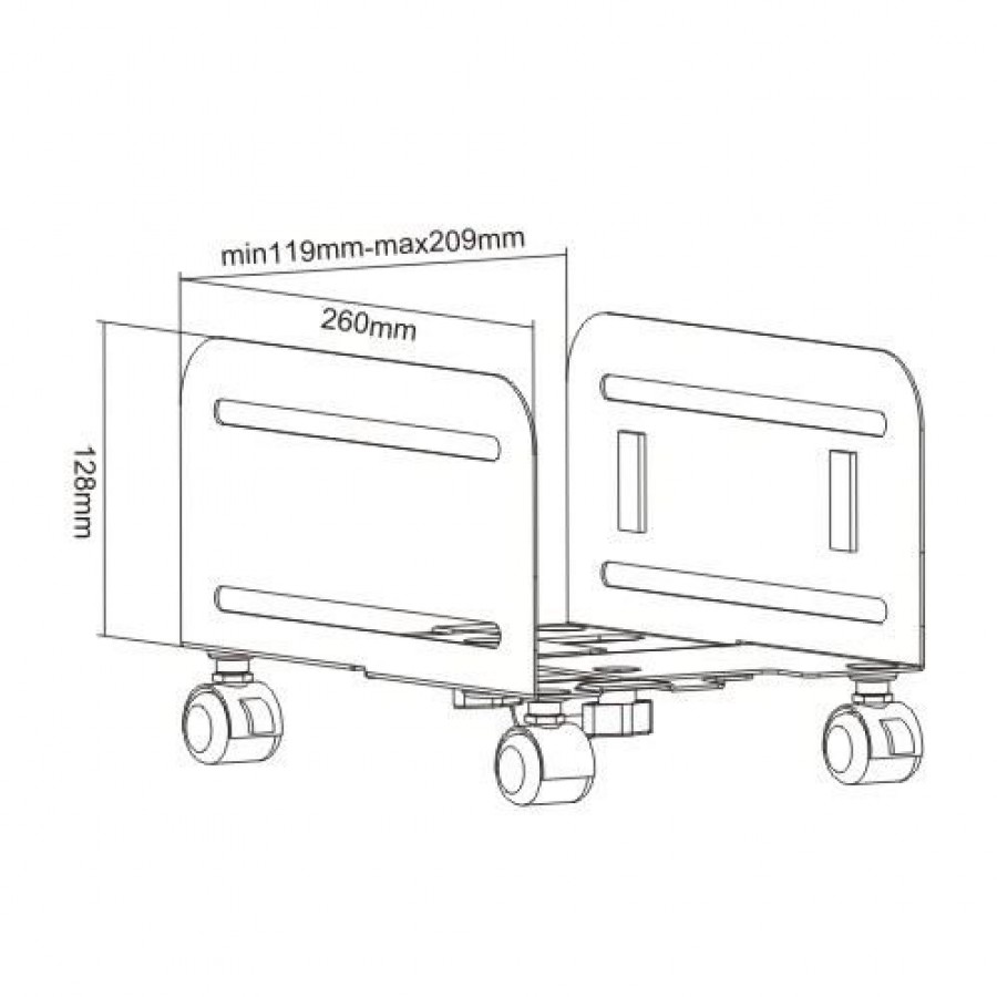 ACAVA CPU Mobile Holder 