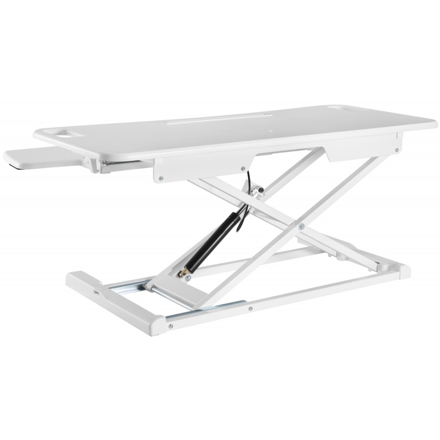 Gas-Powered Sit-Stand Large Workstation 