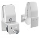 SEM04 2x Clamp-on Brackets to mount CoughGuard Panel onto Existing Framed Privacy Screens colour options