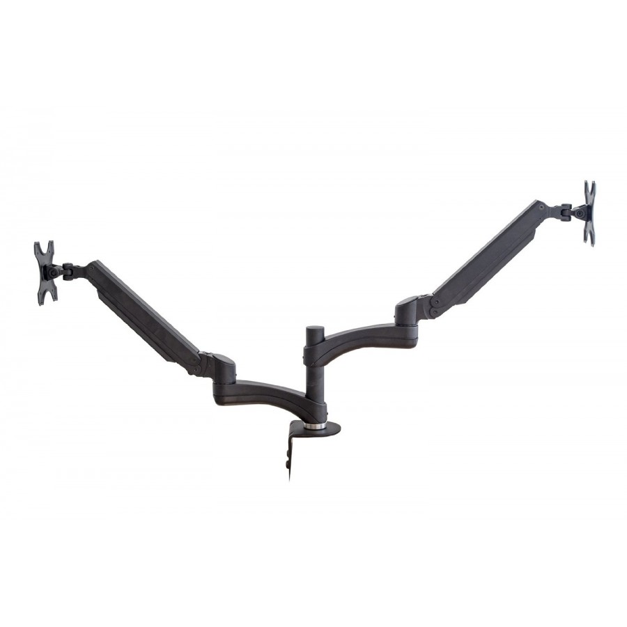 Dual Monitor Arm For Screens 15" - 27"