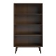 Novogratz Brittany  Walnut Bookcase