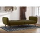 Novogratz Brittany Linen Futon