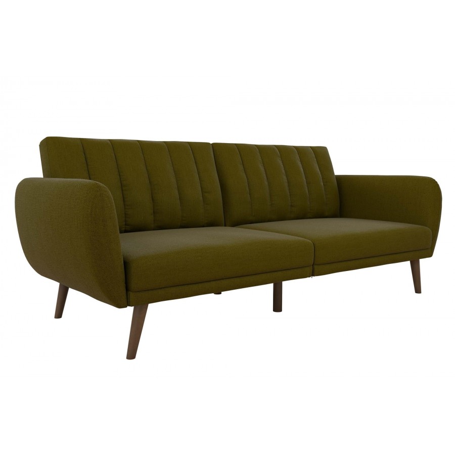 Novogratz Brittany Linen Futon