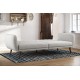 Novogratz Brittany Linen Futon