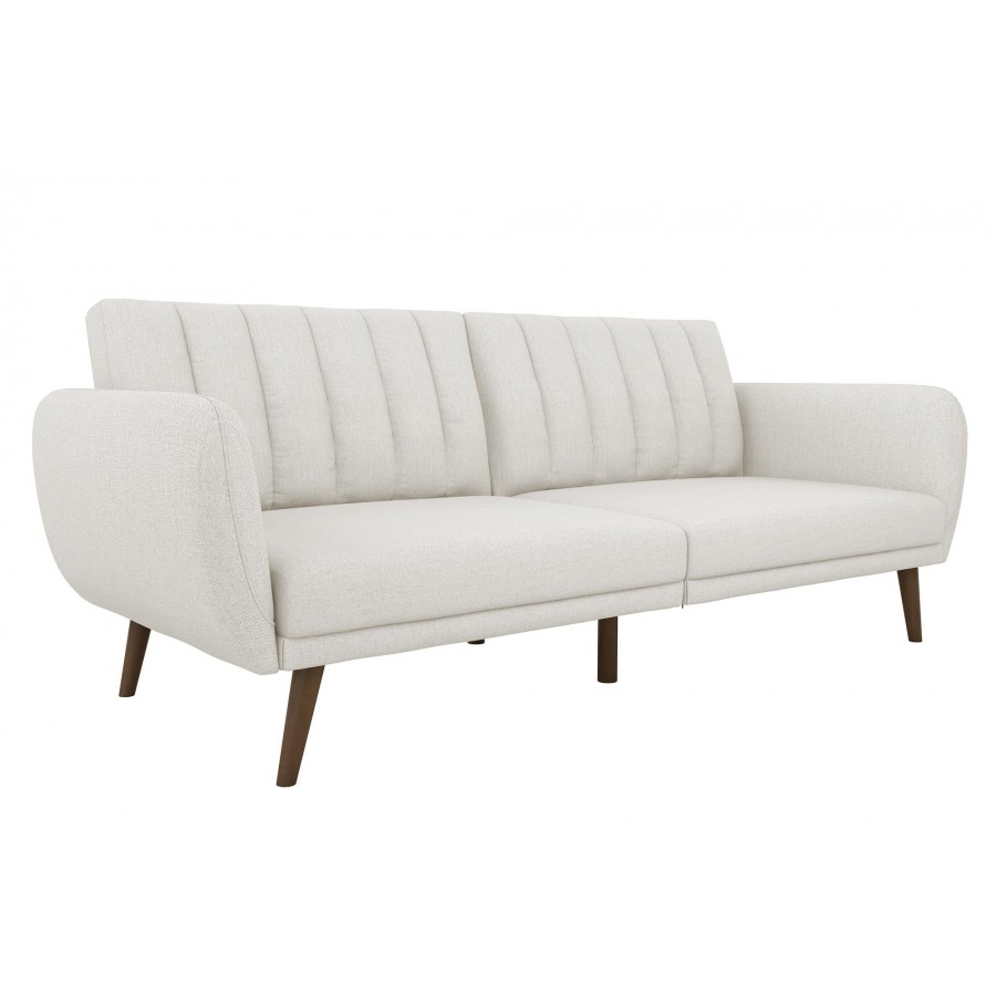 Novogratz Brittany Linen Futon