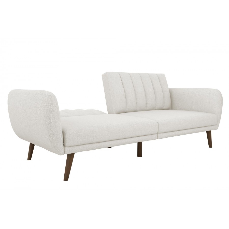 Novogratz Brittany Linen Futon