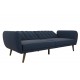 Novogratz Brittany Linen Futon