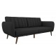 Novogratz Brittany Linen Futon