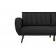 Novogratz Brittany Linen Futon